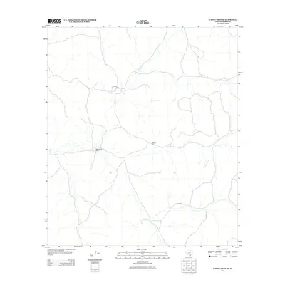 2012 Map of Turney Draw SE, 2012 Print