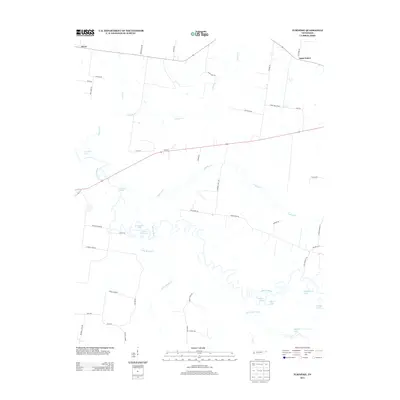 2013 Map of Turnpike, 2013 Print