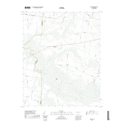 2019 Map of Turnpike, 2019 Print