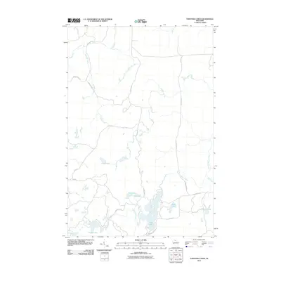 2010 Map of Turntable Creek, 2010 Print