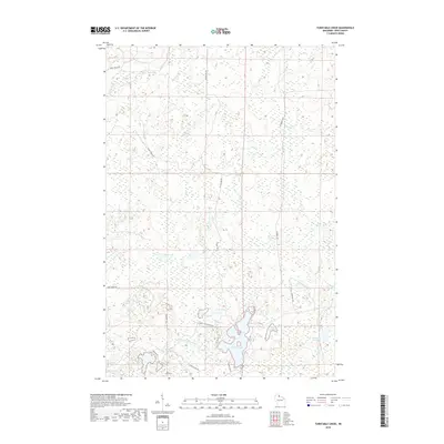 2018 Map of Turntable Creek, 2018 Print
