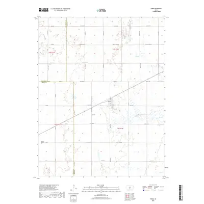 2018 Map of Turon, 2018 Print