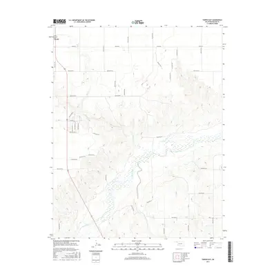 2016 Map of Turpin East, 2016 Print