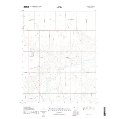 2018 Map of Turpin East, 2018 Print