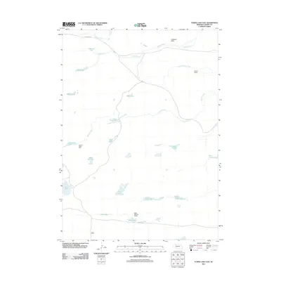 2011 Map of Turpin Lake East, 2011 Print