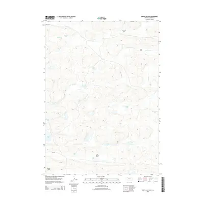 2014 Map of Turpin Lake East, 2014 Print