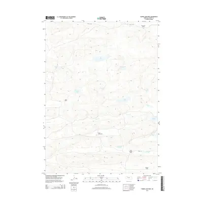2014 Map of Turpin Lake West, 2014 Print