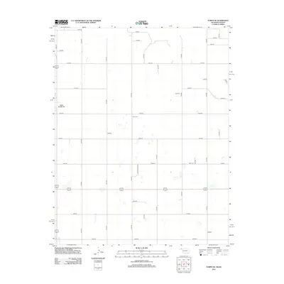 2012 Map of Turpin NE, 2012 Print