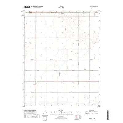 2018 Map of Turpin NE, 2018 Print