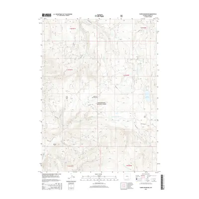 2015 Map of Turpin Reservoir, 2015 Print