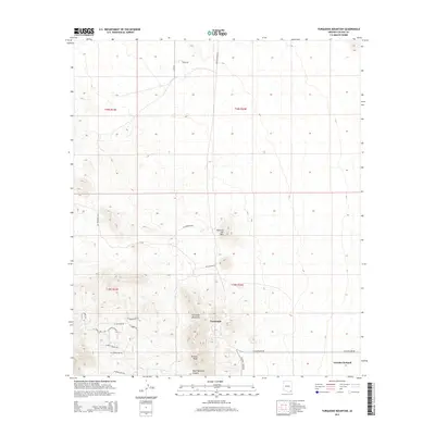 2014 Map of Turquoise Mountain, 2014 Print