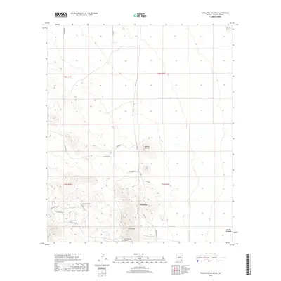 2018 Map of Turquoise Mountain, 2018 Print