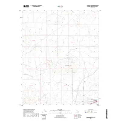 2018 Map of Turquoise Mountain, 2018 Print