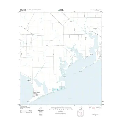 2013 Map of Turtle Bay, 2013 Print