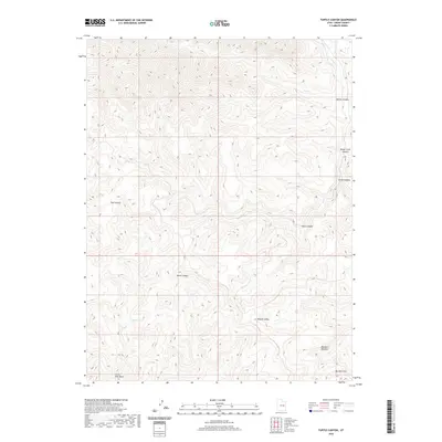 2020 Map of Turtle Canyon, 2020 Print