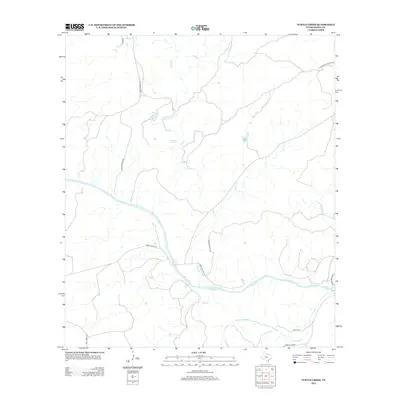 2012 Map of Turtle Creek, 2012 Print