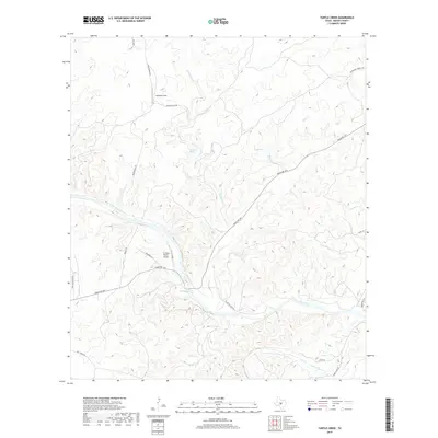 2019 Map of Turtle Creek, 2019 Print