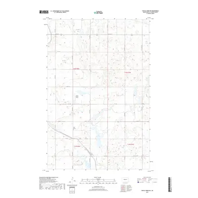 2018 Map of Turtle Creek NE, 2018 Print