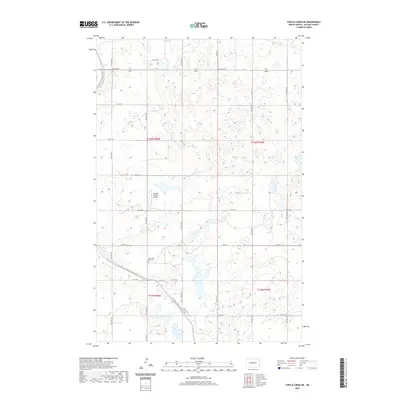 2020 Map of Turtle Creek NE, 2020 Print