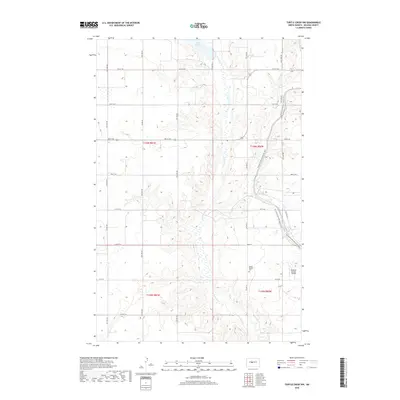 2018 Map of Turtle Creek NW, 2018 Print