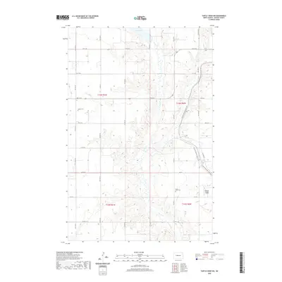 2020 Map of Turtle Creek NW, 2020 Print