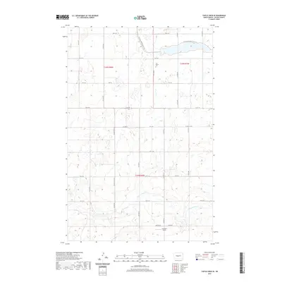 2020 Map of Turtle Creek SE, 2020 Print