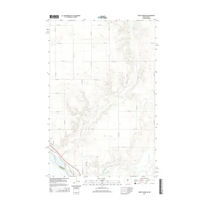 2014 Map of Turtle Creek SW, 2014 Print