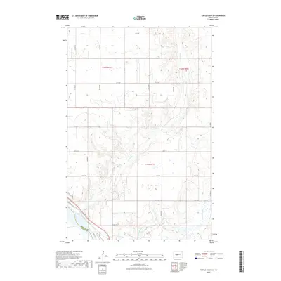 2017 Map of Turtle Creek SW, 2017 Print
