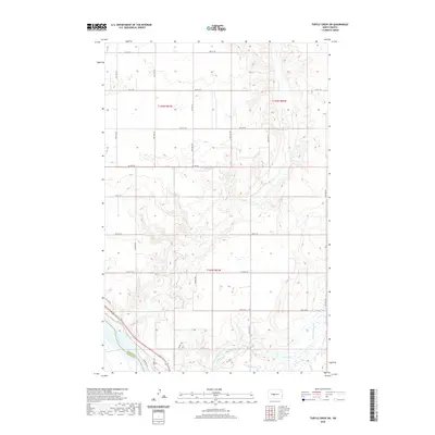 2020 Map of Turtle Creek SW, 2020 Print