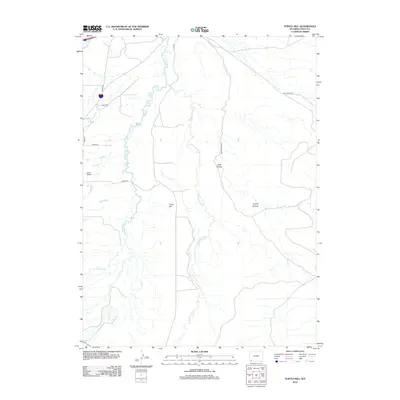 2012 Map of Turtle Hill, 2012 Print