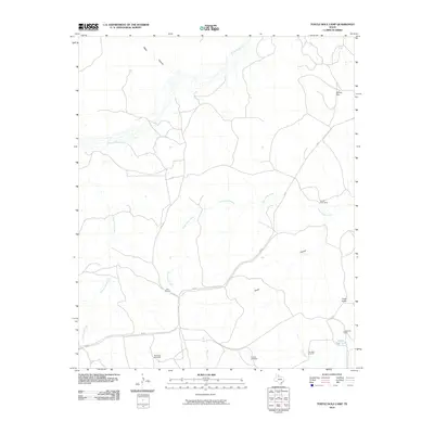 2010 Map of Turtle Hole Camp, 2010 Print