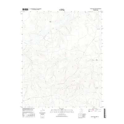 2016 Map of Turtle Hole Camp, 2016 Print