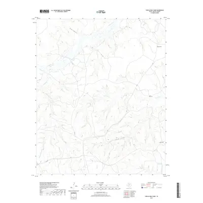 2019 Map of Turtle Hole Camp, 2019 Print