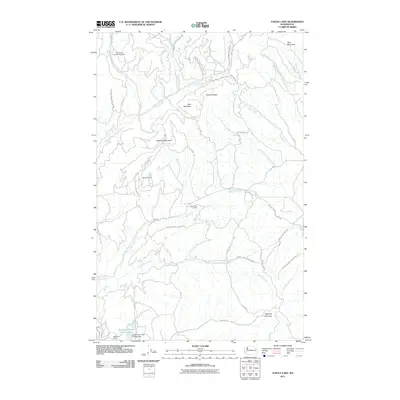 2011 Map of Turtle Lake, 2011 Print