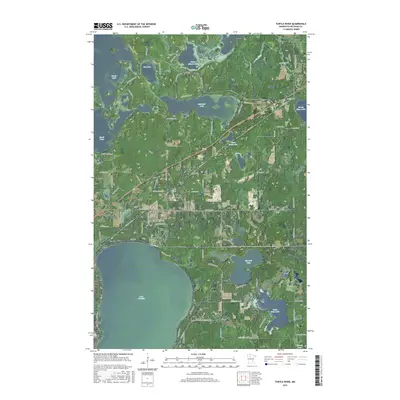 2016 Map of Turtle River, 2016 Print