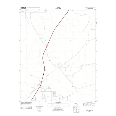2012 Map of Turtle Valley, 2012 Print