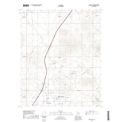 2018 Map of Turtle Valley, 2018 Print