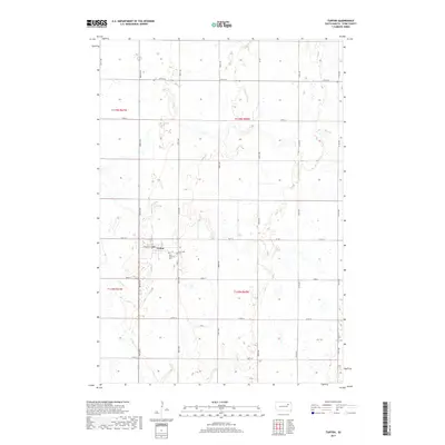 2017 Map of Turton, 2017 Print