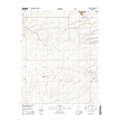 2014 Map of Tusayan East, 2014 Print
