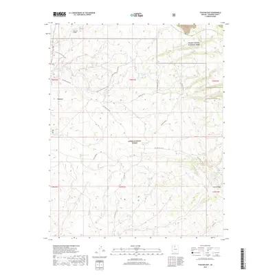 2018 Map of Tusayan East, 2018 Print