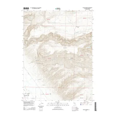 2015 Map of Tuscan Springs, 2015 Print