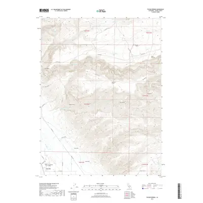 2018 Map of Tuscan Springs, 2018 Print
