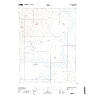 2018 Map of Tuscarora, 2018 Print