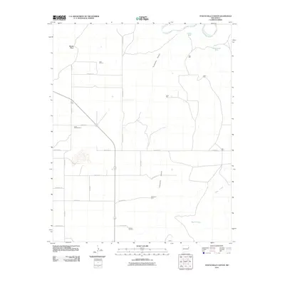 2010 Map of Tuscocoillo Canyon, 2010 Print