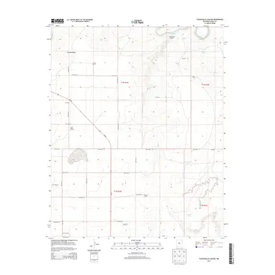 2013 Map of Tuscocoillo Canyon, 2013 Print