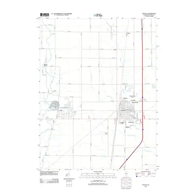 2012 Map of Tuscola, 2012 Print