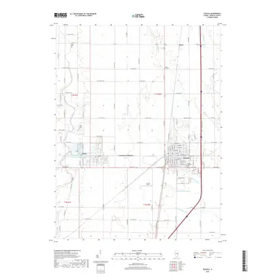 2018 Map of Tuscola, 2018 Print