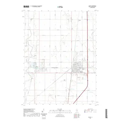 2021 Map of Tuscola, 2021 Print