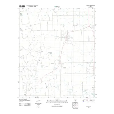 2010 Map of Tuscola, 2010 Print