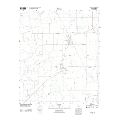 2012 Map of Tuscola, 2012 Print